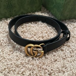Gucci belt 2cm size 80